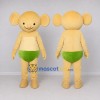Custom Cream and Green Big Eared Fantasy Character Mascot Costume Adult Full Body Suit for Theme Parties