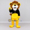 Custom Yellow Brown and Black Lion in Tailcoat Mascot Costume Adult Full Body Suit for Theme Parties Custom Yellow Brown and Black Lion in Tailcoat Mascot Costume Adult Full Body Suit for Theme Parties