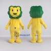 Custom Yellow and Green Lion Mascot Costume Adult Full Body Suit for School Events Custom Yellow and Green Lion Mascot Costume Adult Full Body Suit for School Events