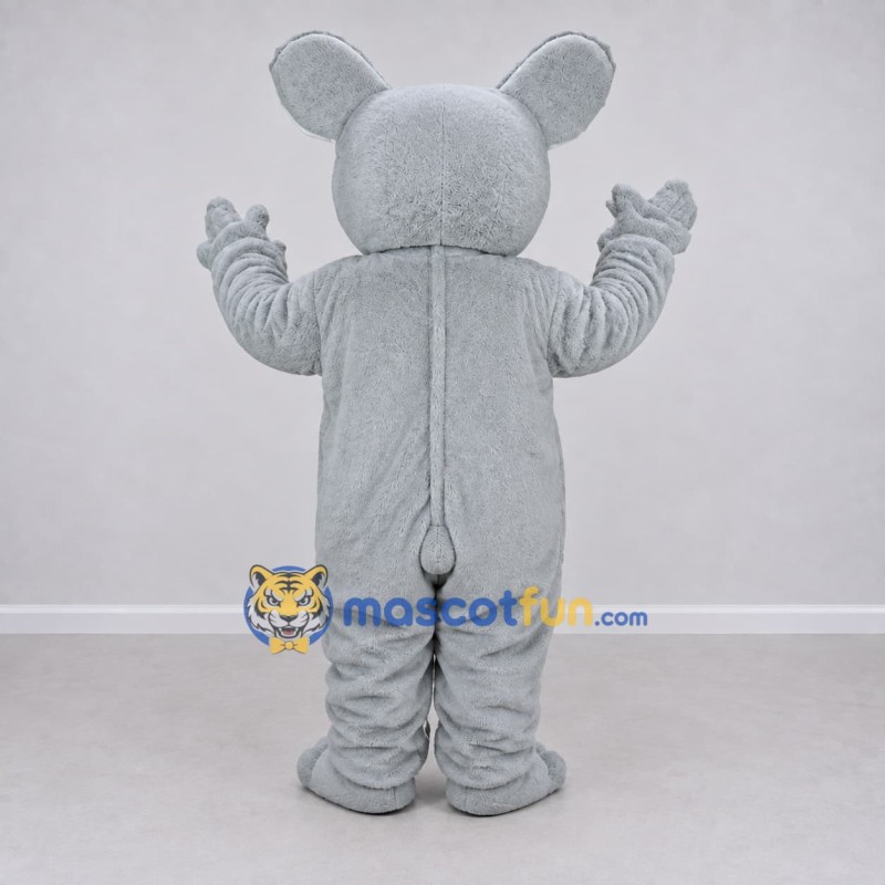Custom Light Gray Koala Mascot Costume Adult Full Body Suit for Wildlife Events Custom Light Gray Koala Mascot Costume Adult Full Body Suit for Wildlife Events