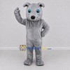 Custom Gray Dog Mascot Costume Adult Full Body Suit for School Events Custom Gray Dog Mascot Costume Adult Full Body Suit for School Events