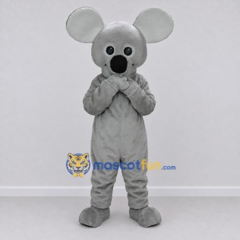 Custom Gray Koala Mascot Costume Adult Full Body Suit for Wildlife Events Custom Gray Koala Mascot Costume Adult Full Body Suit for Wildlife Events