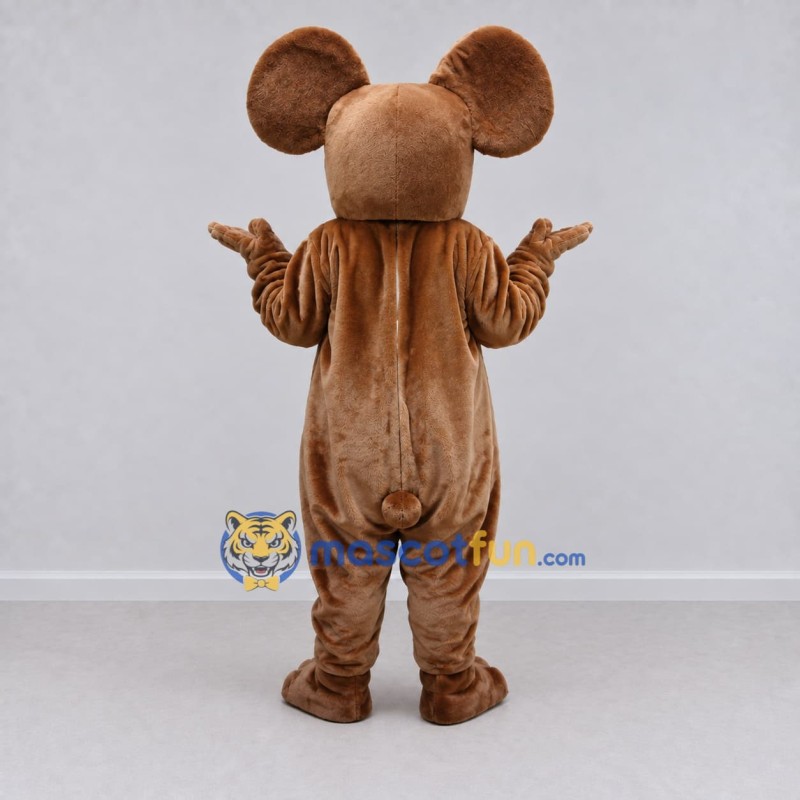 Custom Brown and White Koala Character Mascot Costume Adult Full Body Suit for Wildlife Events Custom Brown and White Koala Character Mascot Costume Adult Full Body Suit for Wildlife Events
