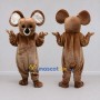 Custom Brown and White Koala Character Mascot Costume Adult Full Body Suit for Wildlife Events