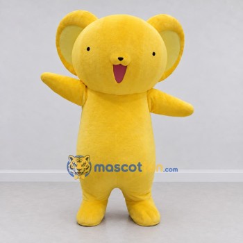 Custom Yellow Big Eared Animal Character Mascot Costume Adult Full Body Suit for School Events Custom Yellow Big Eared Animal Character Mascot Costume Adult Full Body Suit for School Events