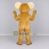 Custom Golden Brown and Cream Koala Character Mascot Costume Adult Full Body Suit for Wildlife Events