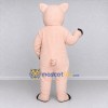 Custom Pink and Black Pig Mascot Costume Adult Full Body Suit for Farm Events Custom Pink and Black Pig Mascot Costume Adult Full Body Suit for Farm Events