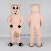 Custom Pink and Black Pig Mascot Costume Adult Full Body Suit for Farm Events Custom Pink and Black Pig Mascot Costume Adult Full Body Suit for Farm Events