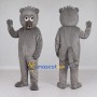 Custom Gray Rat Character Mascot Costume Adult Full Body Suit for School Events