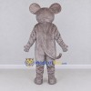 Custom Gray Mouse Mascot Costume Adult Full Body Suit for School Events