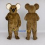 Custom Brown Koala Character Mascot Costume Adult Full Body Suit for Wildlife Events
