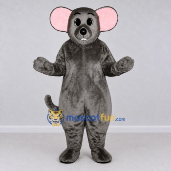 Custom Gray Mouse Mascot Costume Adult Full Body Suit for School Events Custom Gray Mouse Mascot Costume Adult Full Body Suit for School Events