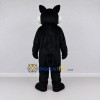 Custom Black and Gray Wolf Mascot Costume Adult Full Body Suit for Sports Events Custom Black and Gray Wolf Mascot Costume Adult Full Body Suit for Sports Events