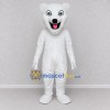 Custom White Polar Bear Mascot Costume Adult Full Body Suit for Winter Events Custom White Polar Bear Mascot Costume Adult Full Body Suit for Winter Events