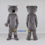 Custom Gray Koala Mascot Costume Adult Full Body Suit for Wildlife Events