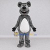 Custom Gray and White Rat Character Mascot Costume Adult Full Body Suit for Community Events