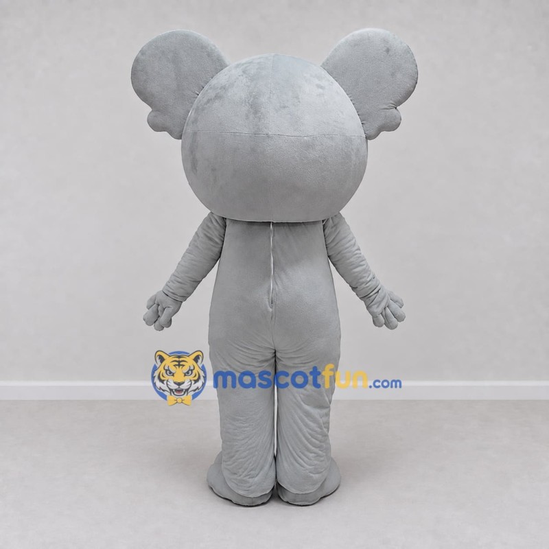 Custom Gray and Yellow Koala Character Mascot Costume Adult Full Body Suit for Community Events Custom Gray and Yellow Koala Character Mascot Costume Adult Full Body Suit for Community Events