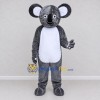 Custom Dark Gray and White Koala Character Mascot Costume Adult Full Body Suit for Wildlife Events