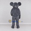 Custom Dark Gray and White Koala Character Mascot Costume Adult Full Body Suit for Wildlife Events