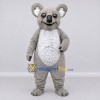 Custom Gray and White Koala Mascot Costume Adult Full Body Suit for Wildlife Events