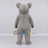 Custom Gray and White Koala Mascot Costume Adult Full Body Suit for Wildlife Events