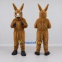 Custom Brown and Black Donkey Mascot Costume Adult Full Body Suit for Farm Events