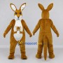 Custom Brown and White Kangaroo with a Joey Mascot Costume Adult Full Body Suit for Wildlife Events