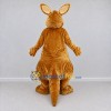 Custom Golden Brown and Cream Kangaroo Mascot Costume Adult Full Body Suit for Wildlife Events