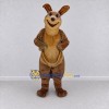 Custom Brown and Tan Kangaroo Mascot Costume Adult Full Body Suit for Wildlife Events Custom Brown and Tan Kangaroo Mascot Costume Adult Full Body Suit for Wildlife Events