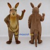 Custom Brown and Tan Kangaroo Mascot Costume Adult Full Body Suit for Wildlife Events Custom Brown and Tan Kangaroo Mascot Costume Adult Full Body Suit for Wildlife Events