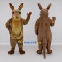 Custom Brown and Tan Kangaroo Mascot Costume Adult Full Body Suit for Wildlife Events
