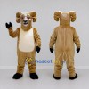 Custom Tan and Cream Ram Mascot Costume Adult Full Body Suit for Farm Events Custom Tan and Cream Ram Mascot Costume Adult Full Body Suit for Farm Events
