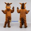 Custom Brown Horse Mascot Costume Adult Full Body Suit for Farm Events Custom Brown Horse Mascot Costume Adult Full Body Suit for Farm Events