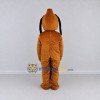 Custom Brown and Black Dog Mascot Costume Adult Full Body Suit for Community Events Custom Brown and Black Dog Mascot Costume Adult Full Body Suit for Community Events