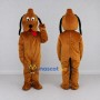 Custom Brown and Black Dog Mascot Costume Adult Full Body Suit for Community Events