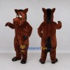 Custom Dark Brown and Black Horse with a Bridle Mascot Costume Adult Full Body Suit for Farm Events