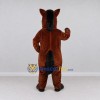 Custom Dark Brown and Black Horse with a Bridle Mascot Costume Adult Full Body Suit for Farm Events