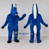 Custom Blue and White Horse Mascot Costume Adult Full Body Suit for Theme Parties Custom Blue and White Horse Mascot Costume Adult Full Body Suit for Theme Parties