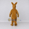 Custom Brown and Cream Kangaroo Mascot Costume Adult Full Body Suit for Wildlife Events