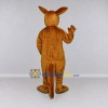 Custom Brown and White Kangaroo Mascot Costume Adult Full Body Suit for Wildlife Events Custom Brown and White Kangaroo Mascot Costume Adult Full Body Suit for Wildlife Events