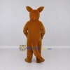 Custom Brown and Cream Kangaroo Mascot Costume Adult Full Body Suit for Wildlife Events