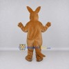 Custom Tan and White Kangaroo Mascot Costume Adult Full Body Suit for Wildlife Events Custom Tan and White Kangaroo Mascot Costume Adult Full Body Suit for Wildlife Events