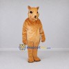 Custom Golden Tan Rodent Character Mascot Costume Adult Full Body Suit for Wildlife Events Custom Golden Tan Rodent Character Mascot Costume Adult Full Body Suit for Wildlife Events