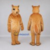 Custom Golden Tan Rodent Character Mascot Costume Adult Full Body Suit for Wildlife Events Custom Golden Tan Rodent Character Mascot Costume Adult Full Body Suit for Wildlife Events