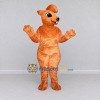 Custom Orange Rodent Character with a Hair Tuft Mascot Costume Adult Full Body Suit for Theme Parties Custom Orange Rodent Character with a Hair Tuft Mascot Costume Adult Full Body Suit for Theme Parties