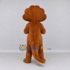 Custom Brown and Cream Frilled Dinosaur Mascot Costume Adult Full Body Suit for Dinosaur Events Custom Brown and Cream Frilled Dinosaur Mascot Costume Adult Full Body Suit for Dinosaur Events