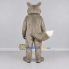 Custom Gray and White Fox Mascot Costume Adult Full Body Suit for Wildlife Events Custom Gray and White Fox Mascot Costume Adult Full Body Suit for Wildlife Events