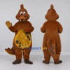 Custom Brown and Yellow Dragon Mascot Costume Adult Full Body Suit for Theme Parties Custom Brown and Yellow Dragon Mascot Costume Adult Full Body Suit for Theme Parties