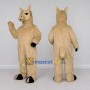 Custom Cream Llama Mascot Costume Adult Full Body Suit for Farm Events