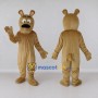 Custom Tan Animal Character Mascot Costume Adult Full Body Suit for Theme Parties